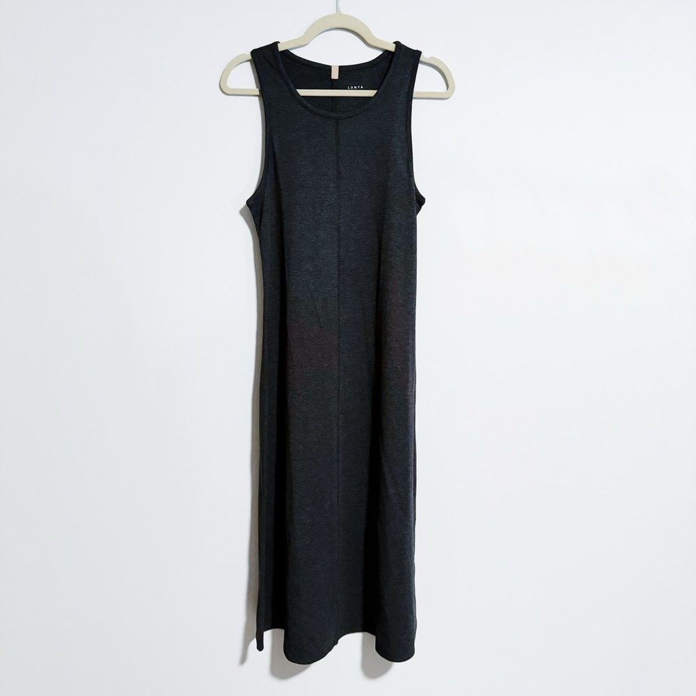 Lunya - Charcoal Midi Tank Dress